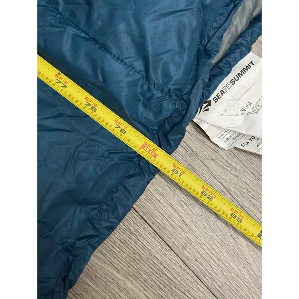 Sea to Summit Traveller TrI LONG Down Sleeping Bag 50°F Ultralight Backpacking